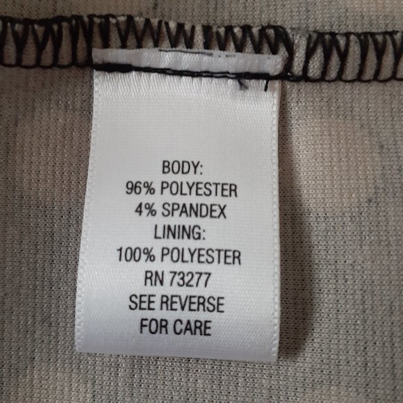 ELLE Polka Dot Peplum Dress - Size 4 - Picture 8 of 9